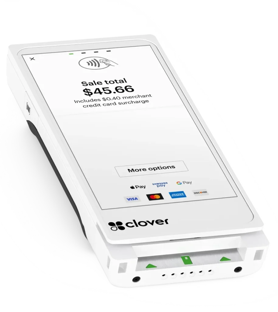 A Clover Flex Pocket device