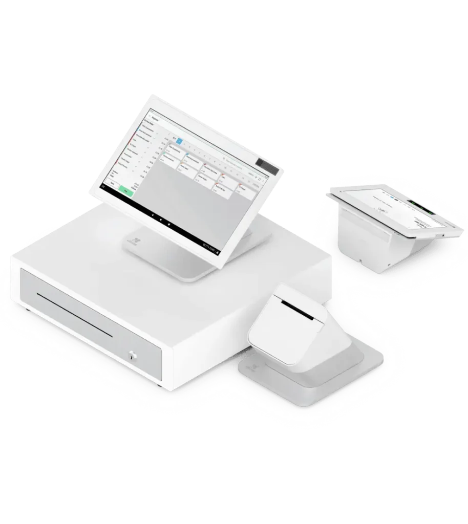 A Clover Station Duo POS device